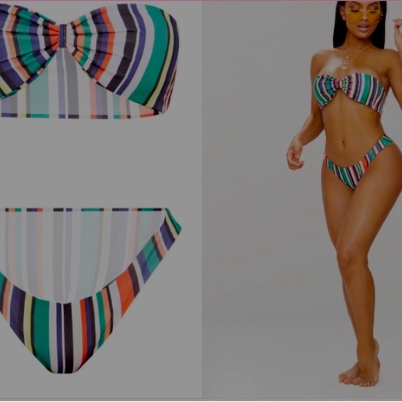 Pretty Little Thing Bikini Set 10 - Picture 3 of 6